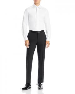 Брюки-смокинги узкого кроя Theory Mayers, черный