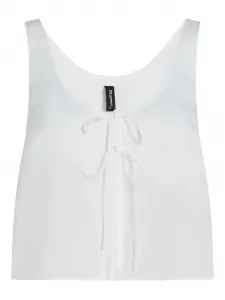 Топ без рукавов Karl Lagerfeld, белый