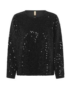 CULTURE Блузка 'CUbia Tamera' в черном цвете