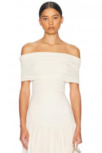 Свитер Makenzie с открытыми плечами Helsa, Vanilla