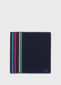 Полотенце с полосками на спортивную тематику