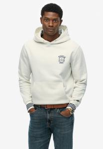 Толстовка Superdry & Co ATHLETIC CLUB , Off White/White