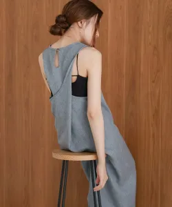 Новые цвета! Длинное платье в американском стиле с перекрестной спинкой