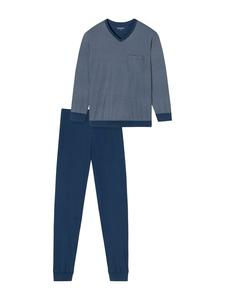 Schiesser Пижама Comfort Essentials синего цвета