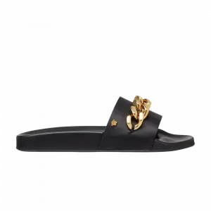 Шлепанцы Versace Pool Slide, черный