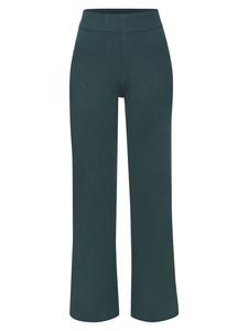 ELBSAND Вязаные брюки цвета бензина