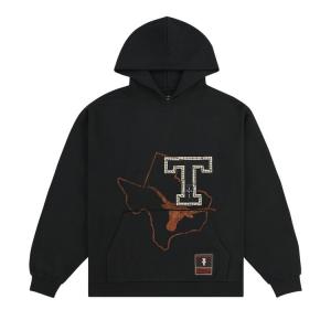 Худи Cactus Jack By Travis Scott Cactus Jack by Travis Scott x Mitchell & Ness University Of Texas Hoodie, черный
