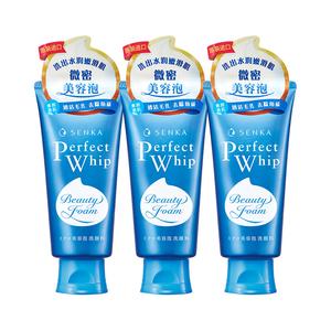 Очищающее средство Perfect Whip увлажняющее, отшелушивающее, контролирующее жирность и очищающее 120г/120г*3/120г*4 SENKA