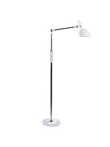 Напольные лампы ANDROMEDA в бело-черно-серебристом исполнении - (Ш) 52 x (В) 169 x (Д) 26 см