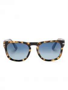 Солнцезащитные очки Elio в квадратной оправе Persol, коричневый