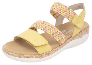 Сандалии REMONTE, цвет Yellow/Light yellow