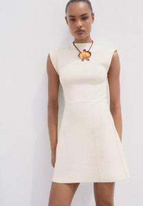 Платье Mango Jumper dress, Beige