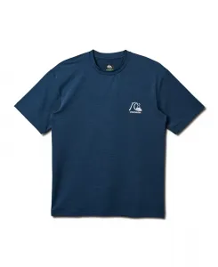 Мужская футболка с коротким рукавом Surf с логотипом Dna Quiksilver, синий