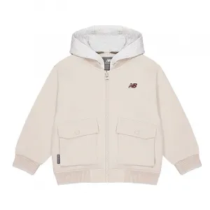 Утепленная куртка для детей New Balance, светло-бежевый