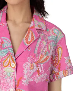 Женская пижама из хлопка и вискозы Lauren, цвет Rosa claro