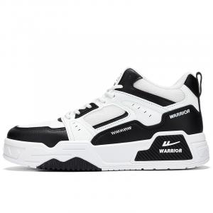 WARRIOR Кроссовки для скейтбординга мужские, средние, белые, черные/белые, серые/бежевые