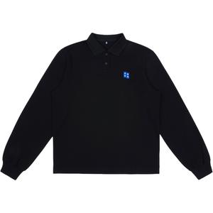 Унисекс поло черное ADER ERROR, черный