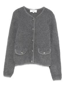 Кардиган на пуговицах с карманом Harry Ba&Sh, серый