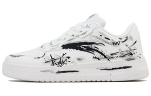 ANTA Низкие кроссовки для скейтбординга с мягкими амортизаторами, устойчивые к истиранию и скольжению, унисекс, черно-белые