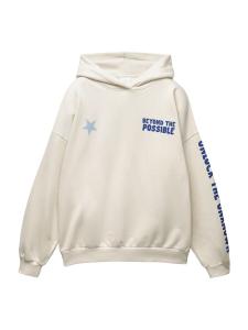 Толстовка Pull&Bear PACIFIC, слоновая кость