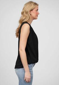 Блуза 2IN1 OPTIK WASSERFALLAUSSCHNITT Cloud 5ive, черный