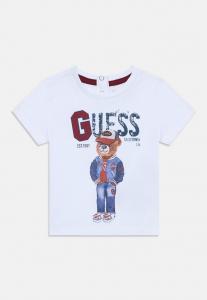 Футболка с принтом Guess, белый