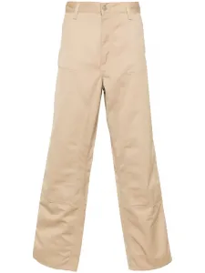 Прямые брюки Double Knee CARHARTT WIP, нейтральный