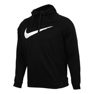 Толстовка Nike Casual Sports Large Logo Fleece Lined Black, черный