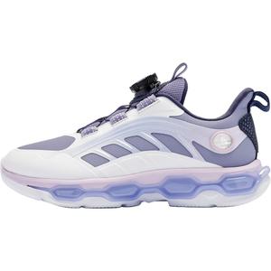 QIAODAN Детские кроссовки с низким верхом, износостойкие, амортизирующие, синие, фиолетовые, для подростков