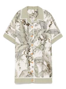 Платье Уайли ZIMMERMANN Kids, зеленый