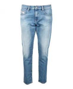 Узкие джинсы Diesel, синий