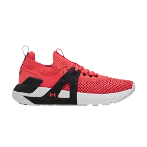 Кроссовки Wmns Project Rock 4 Under Armour, красный