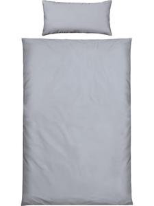 Постельное белье из микрофибры Boston светло-серого цвета REDBEST, 135x200 см (80x80 см)