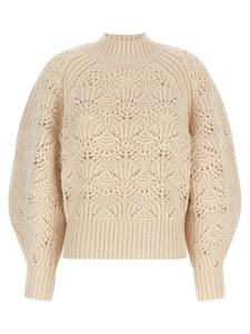 Свитер «Hypnotic Cable Knit» ZIMMERMANN, бежевый