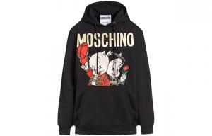 MOSCHINO Свитшот женский черный