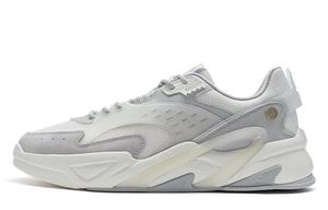 Кроссовки XTEP Skateboarding Shoes Men Low-top Moon Lime / Sail White, белый