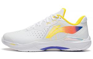 Кроссовки для бадминтона Thunder Series унисекс с низким верхом белого цвета Lining