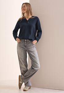 Блуза STRUKTUR Cecil, сине-зеленый