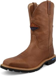 Ботинки Twisted X Men's 11 Tech X, широкий квадратный носок с Tech X, Ginger