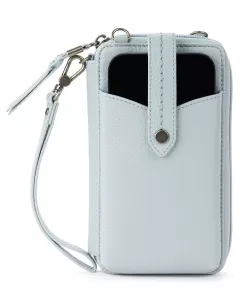 Женская кожаная трансформируемая сумка-кроссбоди Silverlake для смартфона The Sak, серый