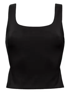 Спортивный топ с драпировкой Eres, черный