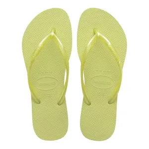 Женские шлепанцы Hav. Тонкий Матча Зеленый 412 Havaianas, лаймово-зеленый