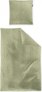 Комплект постельного белья Seersucker Easy 8516, зеленый, размер 155x220+80x80 см Irisette