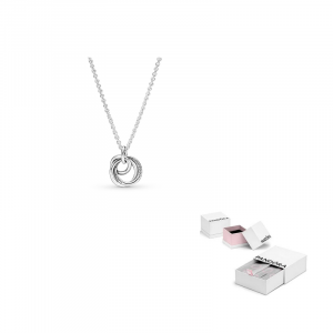 Pandora Серебряное колье 925 пробы
