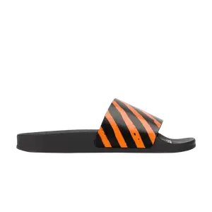 Шлепанцы Off-White Sliders, Black Orange