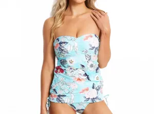 Топ-танкини Modern Love DD Bandeau Singlet в цвете «Айсберг» Seafolly