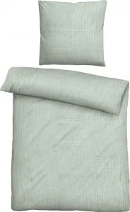 Постельное белье шалфей 1x 155x220 см + 1x 80x80 см Biberna