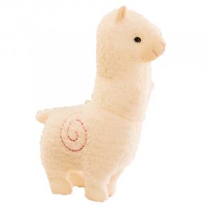 Альпака плюшевая игрушка кукла для сна украшение для гостиной или дивана высота 55см WELTSTON