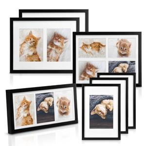 Galeria Рамка для фотографий Bomoe MDF (7tlg), черный