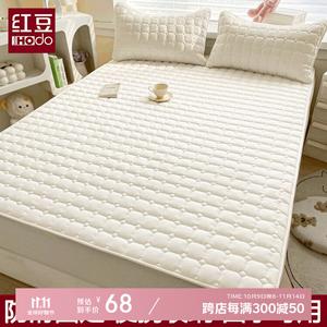 Red Bean Home Textiles Наматрасник 200х220 см из хлопка, цвет Off-White